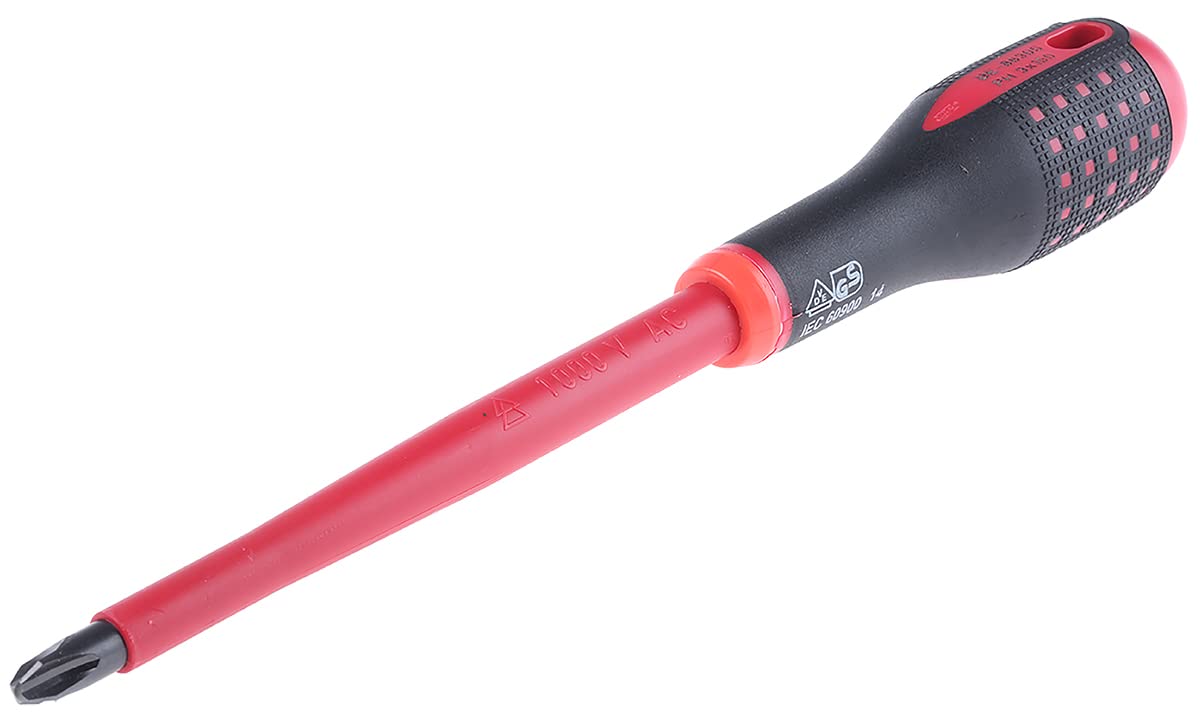 Bahco BE-8630S Ergo Ph-3 Insulated Screwdriver, Multi-Colour, 272 mm