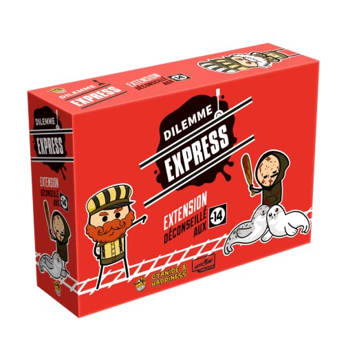 LUCKY DUCK GAMES Dilemme Express | Version Française | Jeu De Plateau | Jeu de Société | Jeu de Cartes | A partir de | 3 13 Joueurs | 30 90 Minutes - vue 2