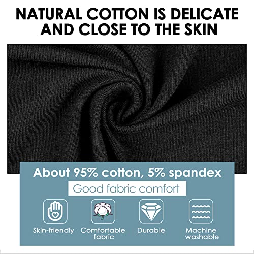 Men's Boxer Briefs Secret Hidden Pocket, Travel Underwear with Secret Front Stash Pocket (Black) - 2 Packs4