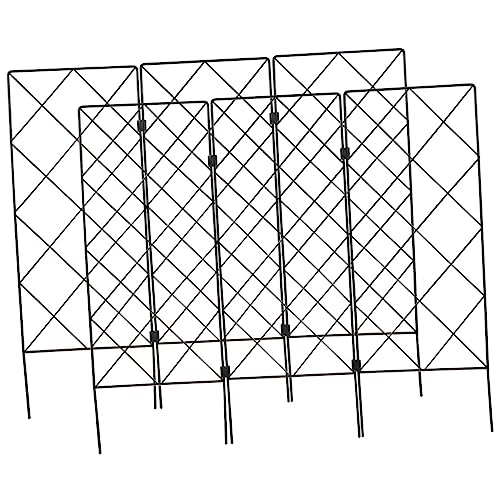 Outanaya 2個植物支柱 植物クライミングフレーム ガーデン用トレリス 用ケージ 製 植物トレリス 室内外兼用 る植物のサポート ガーデニング用品