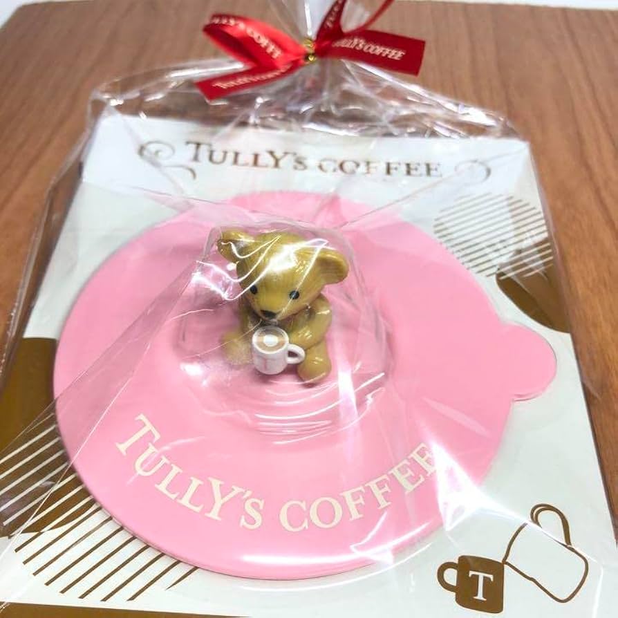 タリーズ　マグカップキャップ　ベアフル　ドーナツ　カップケーキ　4つセット タリーズ マグカップキャップ ベアフル ドーナツ カップケーキ 4