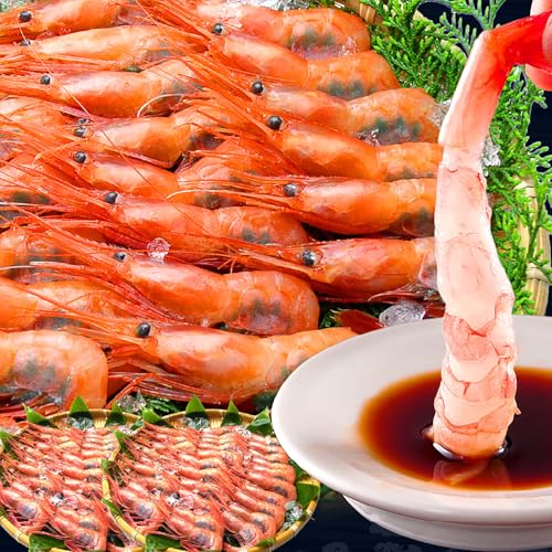 ますよね 日本海産 子持ち 甘えび 1kg (500g×2箱) 酸化防止剤 添加物不使用 えび 海老 あまえび 甘海老 エビ