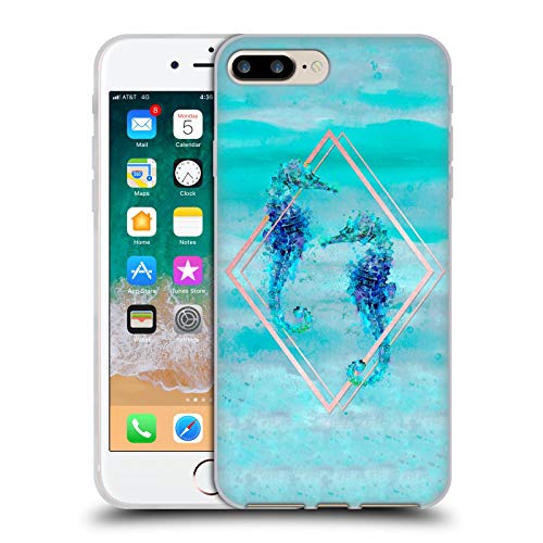 Coque Gel LebensArt Les Amoureux pour iPhone 7/8 Plus Compatible MagSafe Protection Militaire