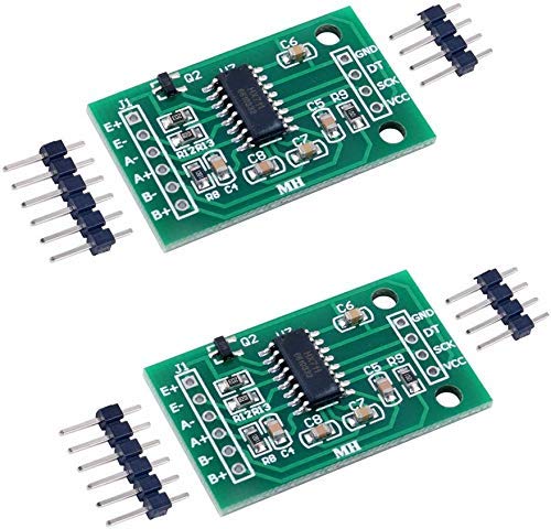 Robotbanao HX711 Weighing Sensor Dual-Channel 24 Bit Precision AD Module Pressure Sensor Module (2 Pcs)