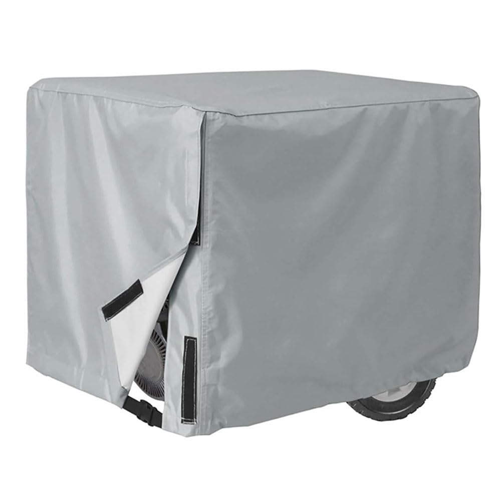 Genmaibigao A/Grey Genertor Cover For Hond Eg Series Eg1400/Eg1400x 1985-1997 1998 1999 2000, Ll Wether Protection Dustproof Uv Cover 210D Oxford Outdoor Wterproof With Storge Bg,