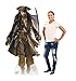 Cardboard People Captain Jack Sparrow Life Size Cardboard Cutout Standup - Disney's Pirates of The Caribbean
