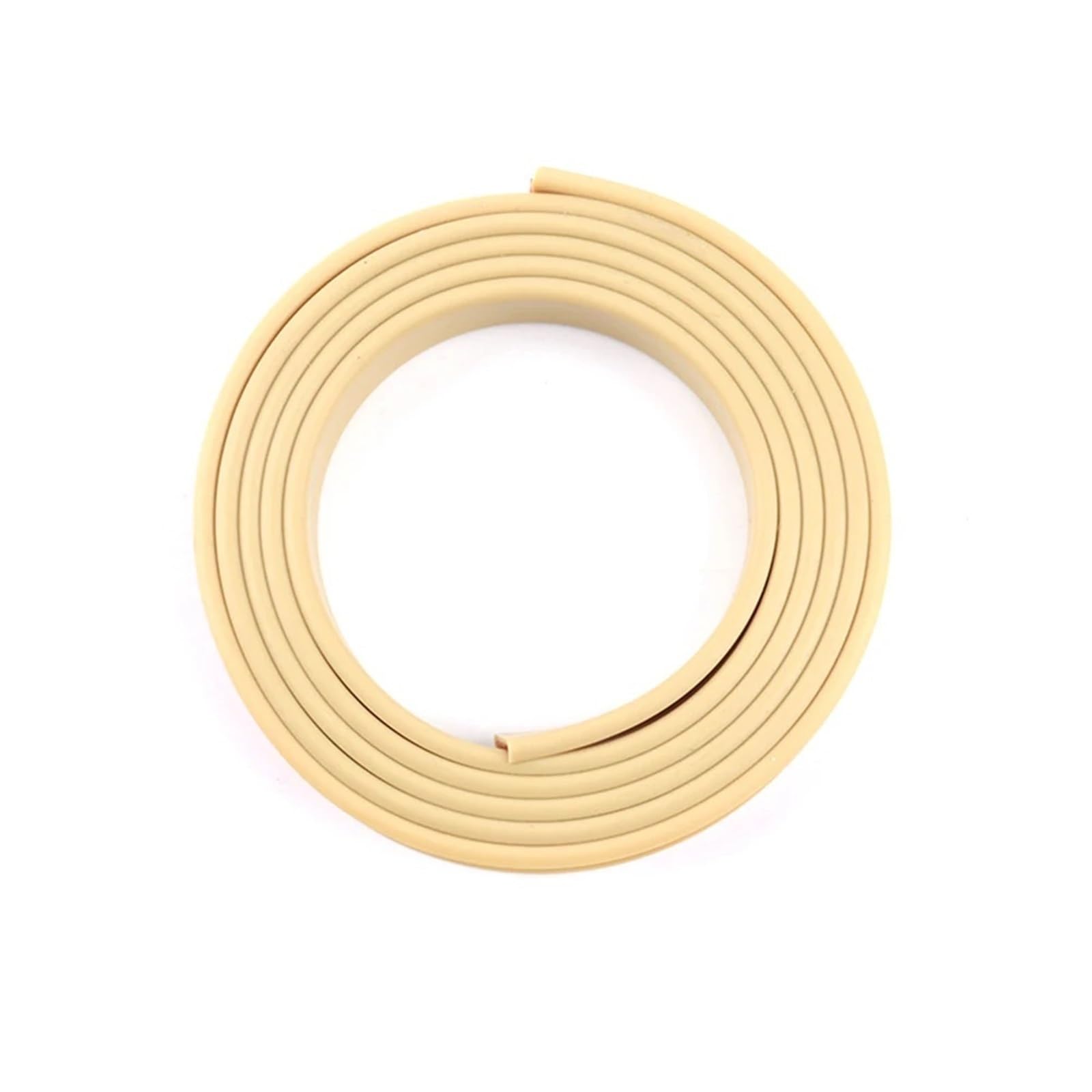 Cinta autoadhesiva en forma de U para cantos de muebles y perfiles de goma beige 5M