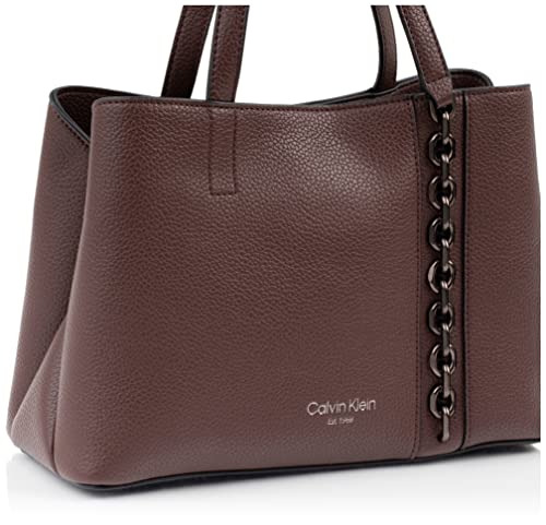 Image of Calvin Klein Womens Adeline Triple Compartment Satchel