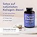 Hyaluron & Kollagen Komplex | 270 Kapseln | Hochdosiert mit Hyaluronsäure, Biotin, Selen, Zink, Vitamin C & Bambusextrakt | Hyaluron Collagen Complex | Haut, Haare, Nägel | Alpha Foods