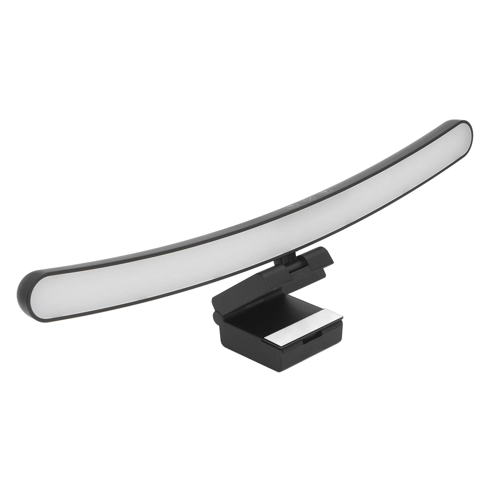 Jectse Barre Lumineuse de Moniteur Incurvée, Lampe D'écran D'ordinateur à Gradation Continue avec Télécommande sans Fil, Barre Lumineuse LED Alimentée par USB pour Soins des Yeux pour