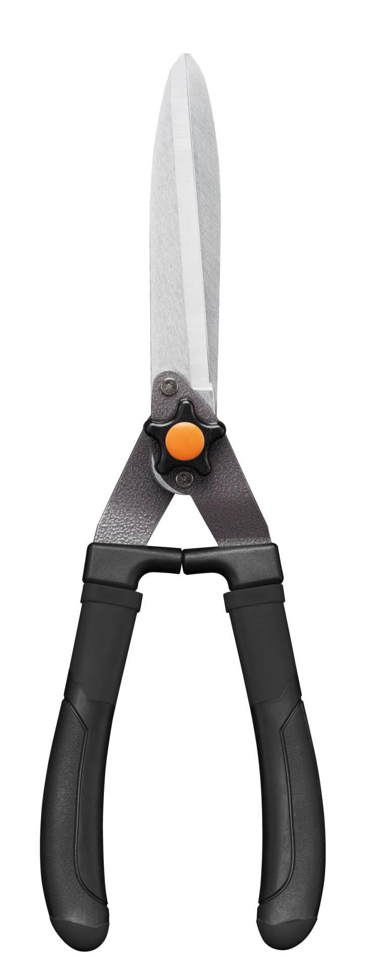 Fiskars Cesoie per Siepi, Con Manici SoftGrip Antiscivolo, Lame in Acciaio di Alta Qualità, Lunghezza: 55 cm, Nero Opaco, HS10, 1027529