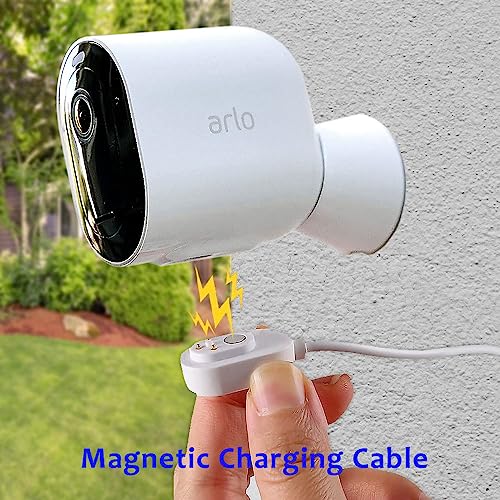 image for Karotto 16FT Power Cord with Power Supply Compatible with Arlo Pro 4,P