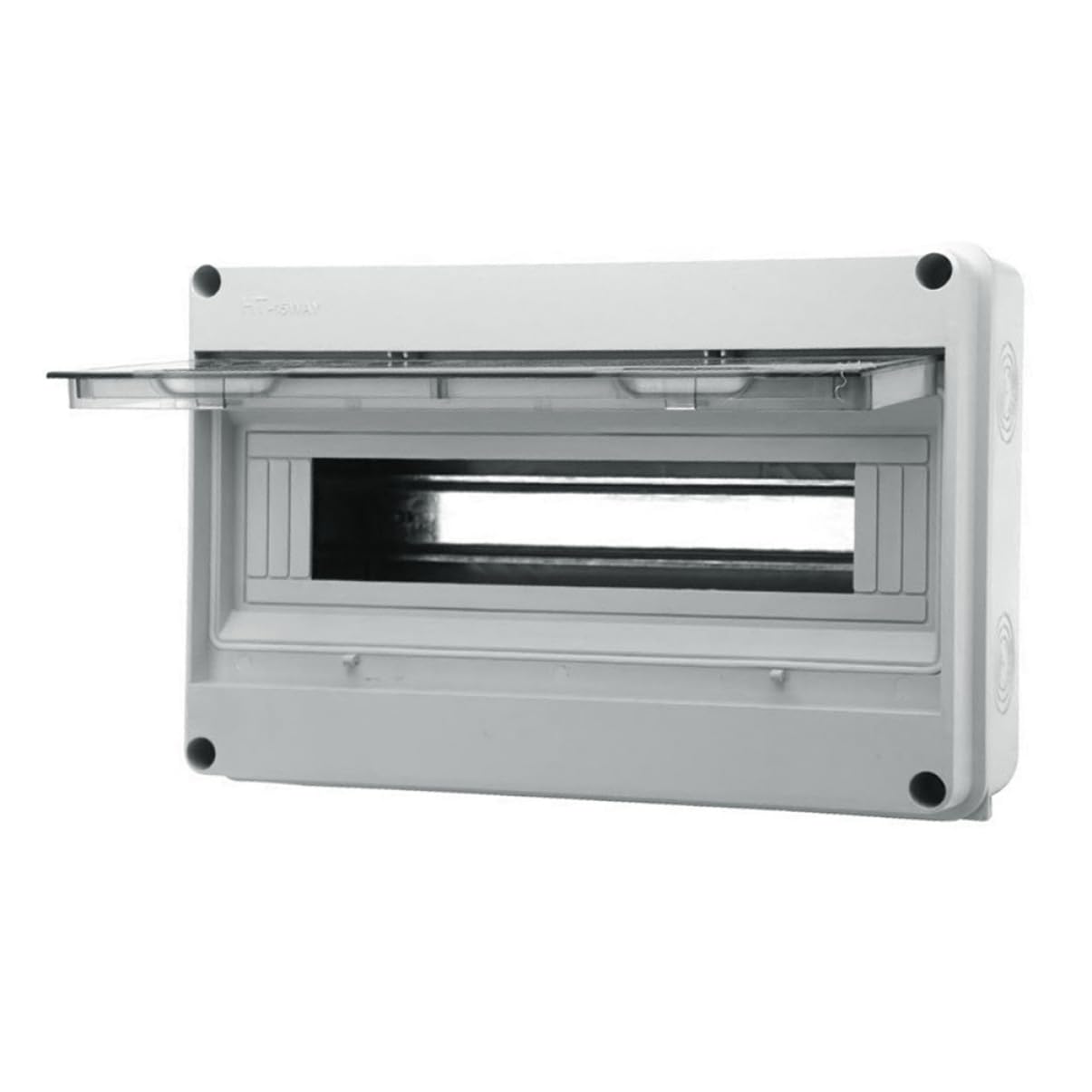Didiseaon Caja de Distribución Eléctrica de Plástico Ht y Prueba de Polvo Circuitos para Uso Exterior y Industrial Diseño Robusto y Práctico