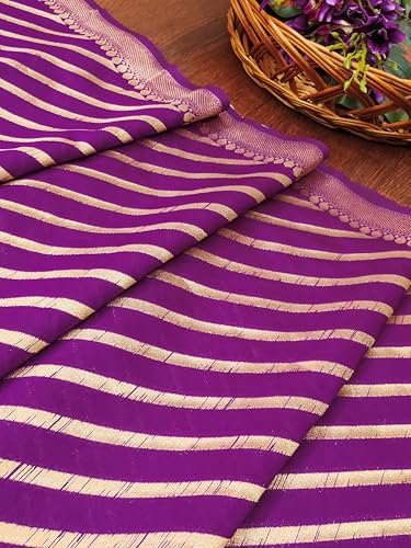 Image of DEVANGI Women's Banarasi Silk Unstitched Salwar Suit Dress Material With Dupatta