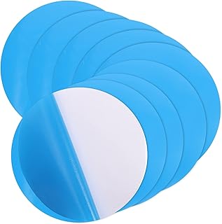 CRAFTHROU 10 Pçs Reparação Pvc De Reparação Remendo De Piscina Kit De Reparação De Remendos De Piscina Barcos Infláveis Remendos De Piscina Infláveis De Piscina Azul Para Piscinas