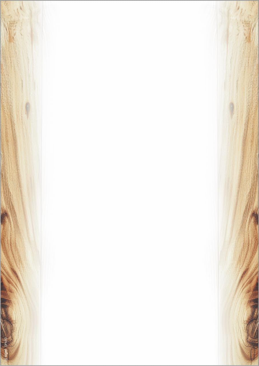 SIGEL DP680 Motif Paper - Oak Wood - Brown - 90 GSM - A4-100 Sheets