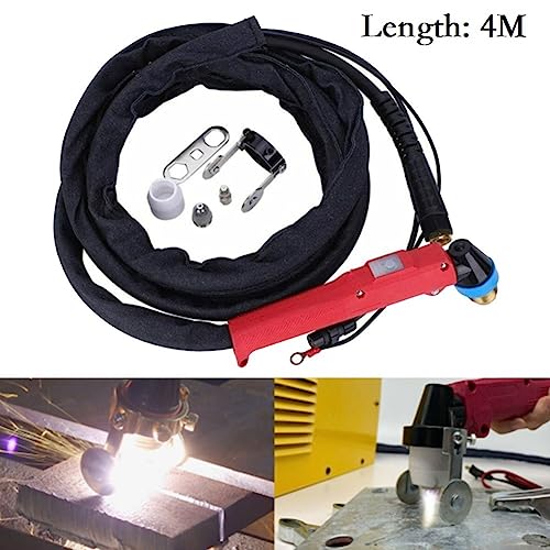 Plasma snijbrander voor Pilot Arc Starten, P80 Cutter Plasma Snijder Torch Voltooid Set voor Pilot Arc 4m Shield Cup - Afbeelding 4