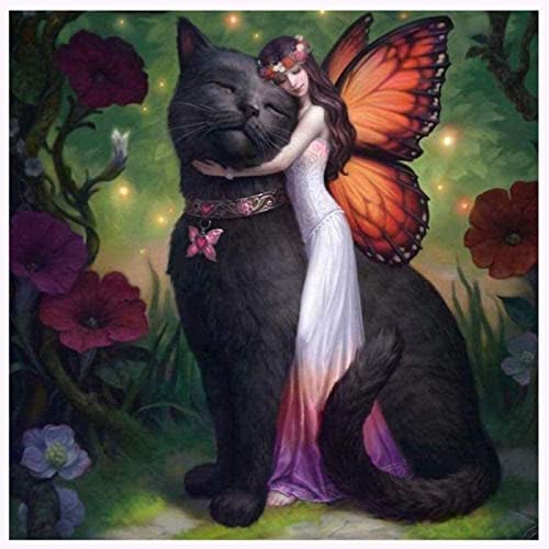 Amdieu 1500 pièces Puzzle Adulte Chat Noir Chaque pièce s'emboîte Parfaitement