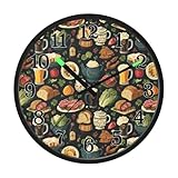 Facile da leggere: la chiara e grande combinazione di numeri e la delicata trama sul quadrante dell'orologio rendono facile leggere l'ora anche da lontano.
