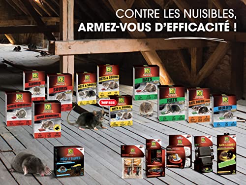 Pièges englués HDGLUR solution rapide contre les souris