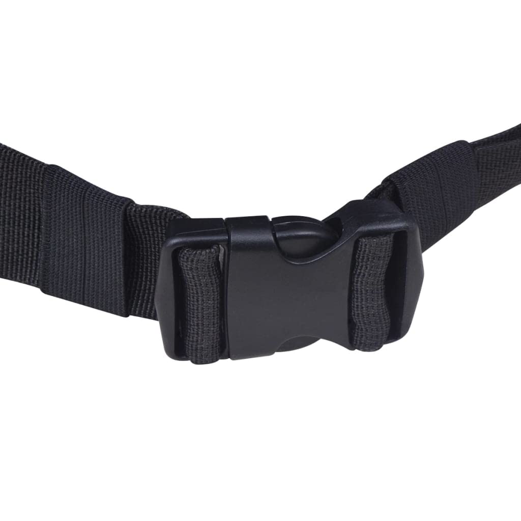 Zaino da trekking XXL da 75 l, in poliestere 600D rivestito, impermeabile, con spallacci imbottiti, cintura in vita e diversi scomparti, per campeggio, trekking e viaggi