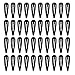 Alef Judaica Black Kippah Hair Clips - HC112B - 150 Per Order