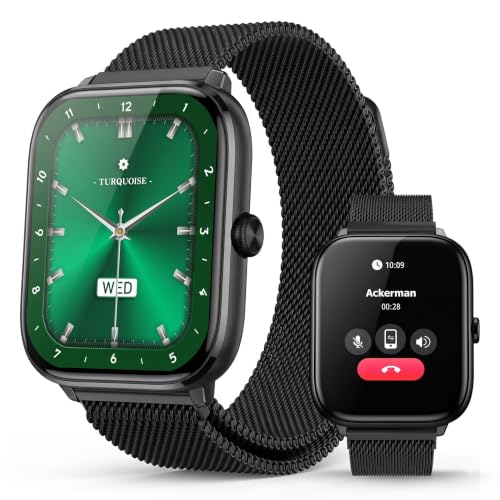 Image of EarlySincere Premium Smart Watch Men Women Bluetooth Call, 2.06 inch AMOLED AOD | Heart Rate /Blood Pressure /SpO2 /Sleep Monitor, IP68 Waterproof Fitness Tracker, Pedometer, 118 Sports, Best Gift, iOS /Android
