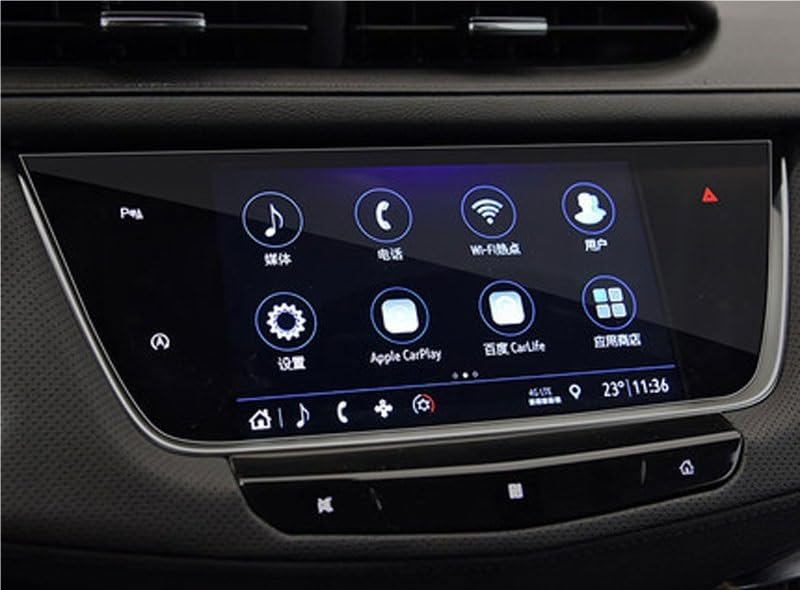 Verre trempé Cadillac XT4 CT6 anti-rayures écran navigation