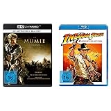  Die Mumie Trilogie - Die Mumie / Die Mumie kehrt zurück / Die Mumie: Das Grabmal des Drachenkaisers (3 4K Ultra-HD) (+ 3 Blu-rays) & Indiana Jones – 4-Movie Collection [Blu-ray]