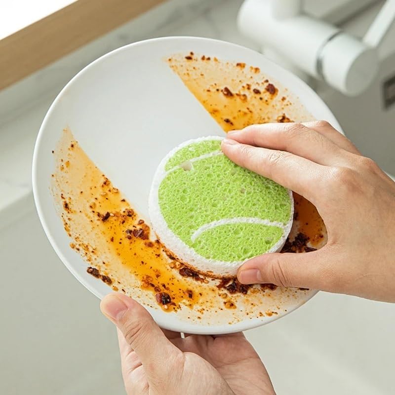 Esponja for Fregar antiarañazos for el hogar, Esponja for Limpiar lavavajillas de Cocina, se Puede Utilizar en la Cocina y el baño (Color : 50pcs)
