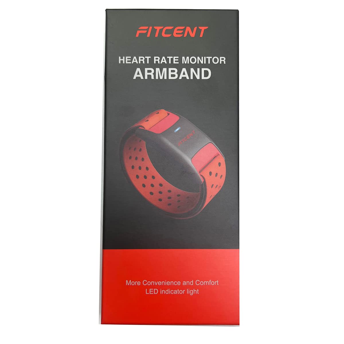 Fascia Cardio Braccio Fitcent - Cardiofrequenzimetro Bluetooth/ANT+ Impermeabile IP67 - Foto 8