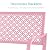 Best Choice Products Outdoor Bench 2-Person Metal Steel Benches Furniture for Garden, Patio, Porch, Entryway w/Geometric Backrest, 790lb Capacity - Pink