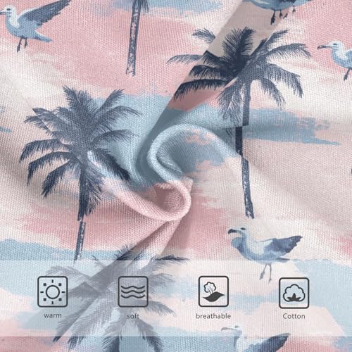 Girls Underwear Soft Cotton Palm Tree Seagull Kids Panties in Sizes 2/3t, 4t, 5t, 6 and 83