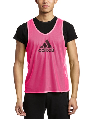 adidas Bekleidung Fußball Trainings Bib 14 Camiseta de Manga Corta, Hombre, vividberr, XL