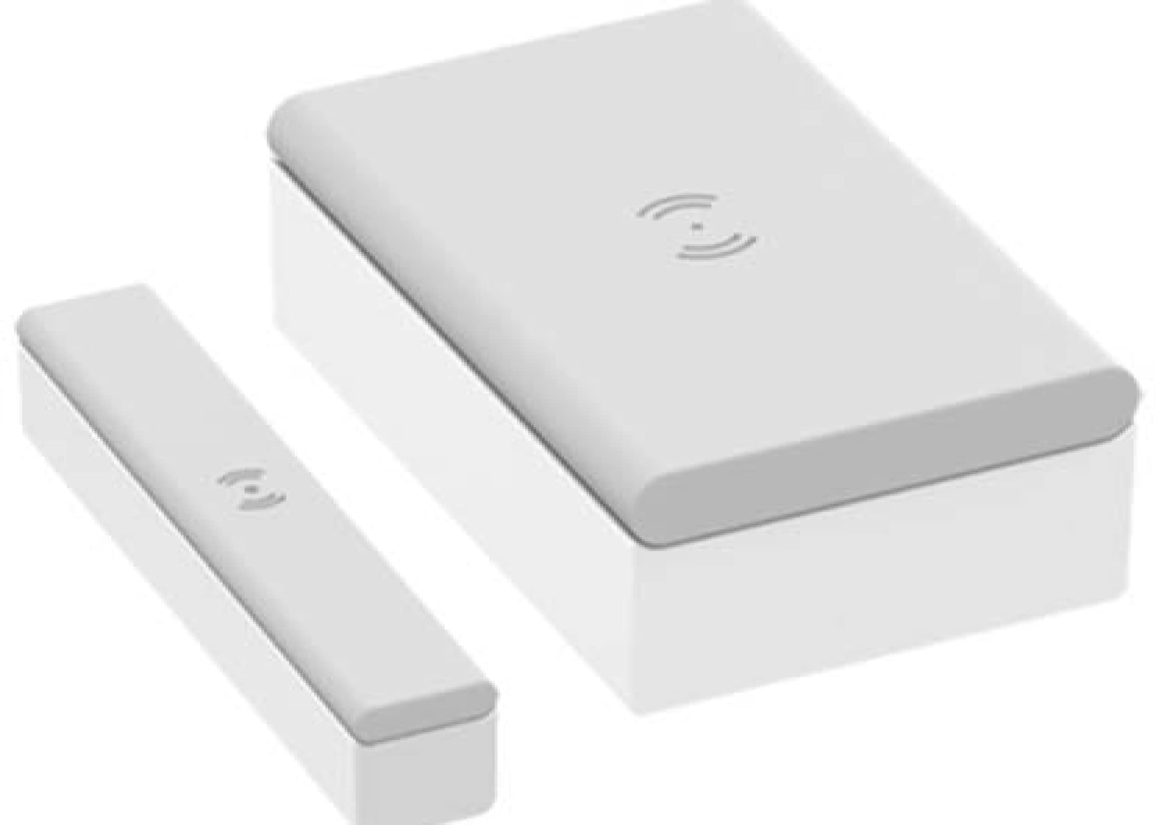 Schneider Electric Wiser Fenster-/Türsensor, Steuerung per App oder manuell, Zigbee, über Hub kompatibel mit Matter, Alexa, Google, Apple, Artikelnummer CCT591012