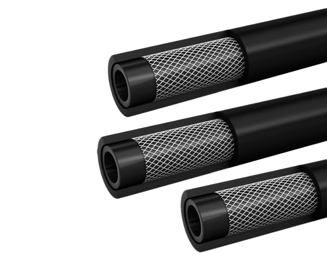 Tuyau elastomere EPDM 8mm TEC 08 de 5 metres pour acheminement eau