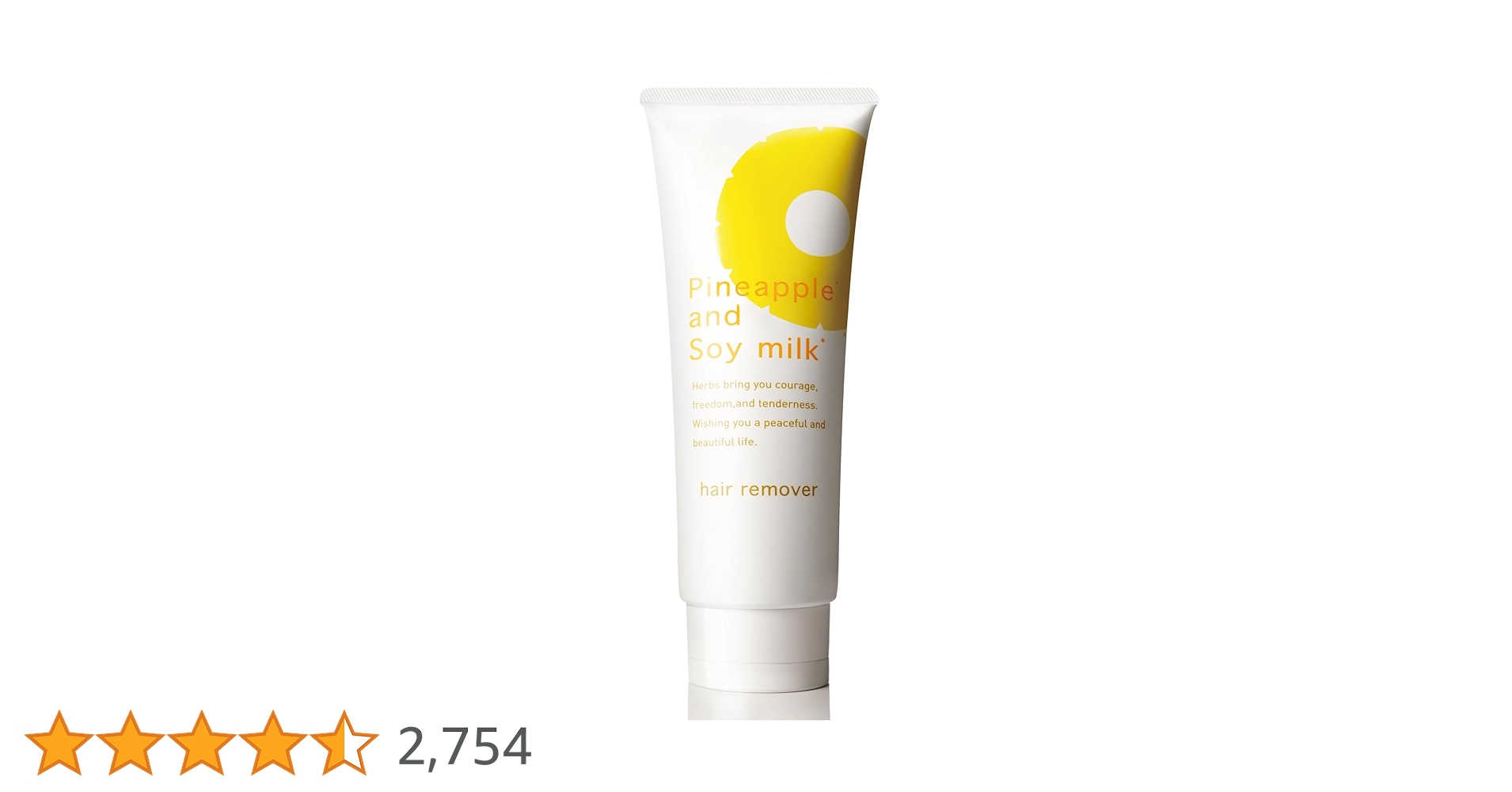 Amazon.co.jp: 鈴木ハーブ研究所 パイナップル豆乳 除毛クリーム230g