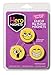 Dowling Magnets Hero Emoji Big Button Magnets, Set of 3