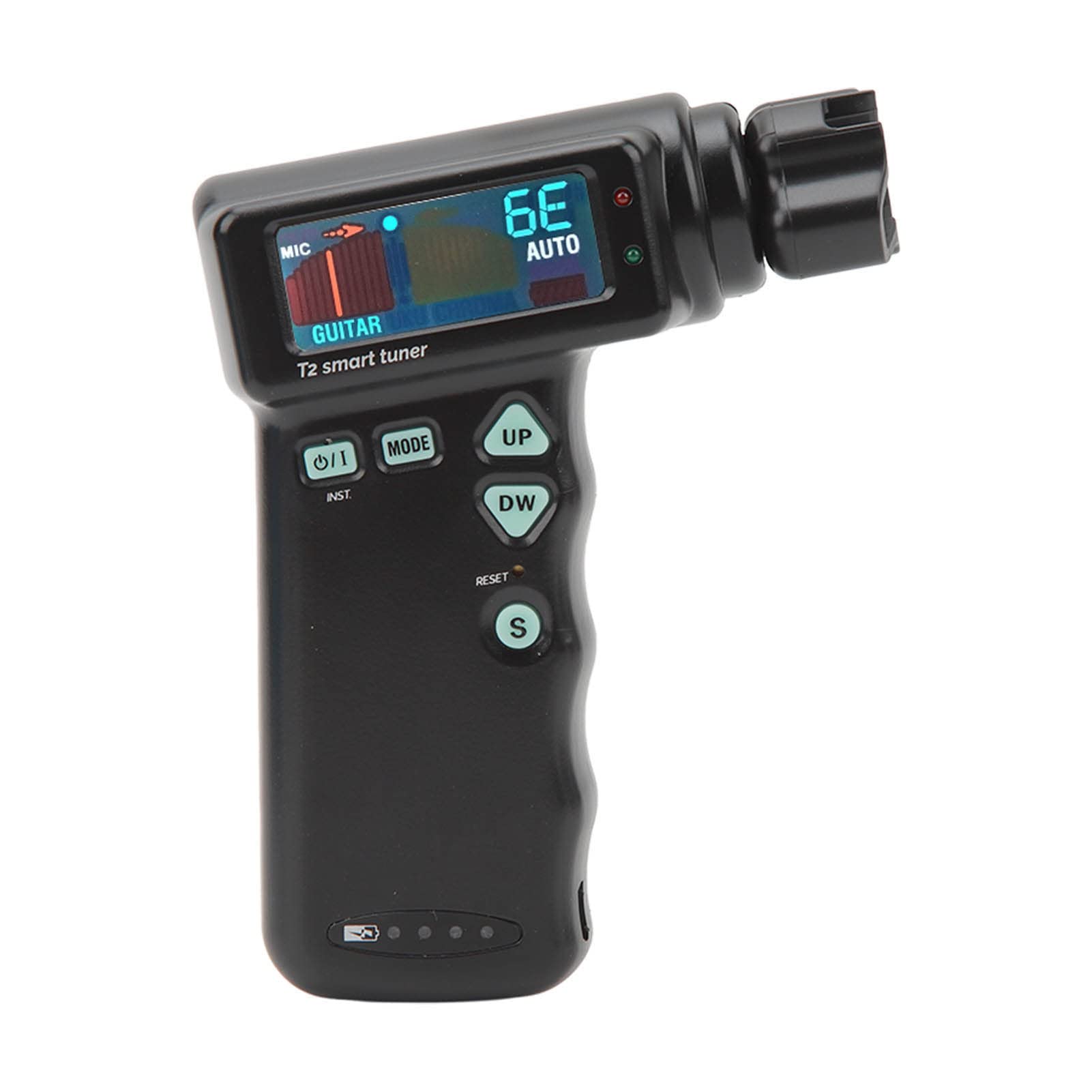Bobinadora Automática de Guitarra con Pantalla a Color y Batería de 2600 mAh: Afinador Rápido para Guitarras Acústicas, Ukeleles y Más