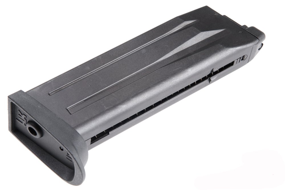 Umarex Airsoft Magazin, Kaliber 6 mm, Trommelkapazität 25 Schuss, für Softair Waffen, Zubehör für Pistolen