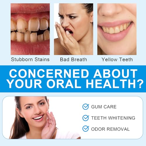 Image of Tooth Powder Remineralizing, Remineralizing Teeth Restoration, Natural Organic, Gums, Oral Care, Fresh Breath（Mineral Tooth Powder 1PCS）