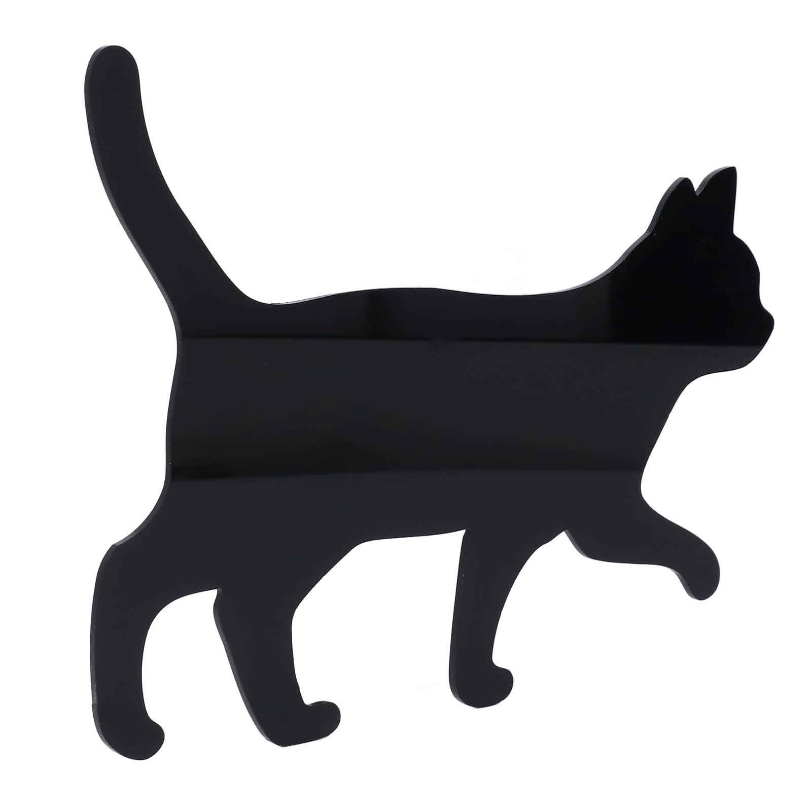 Amazon.co.jp: 猫の夜の光の声アクティブ化された黒猫シルエットランプ