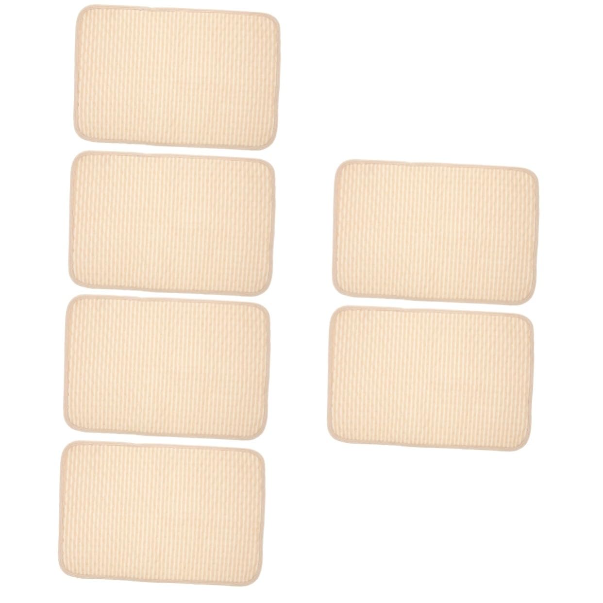 VANZACK 6 Pezzi Tappetini Igienici per in Lavabili e Riutilizzabili Antiodore e Assorbenti per Addestramento Protezione Pavimenti ed Esterni Pet Pad