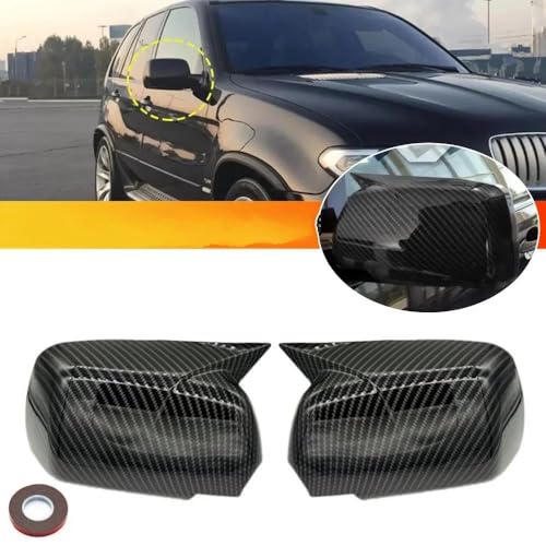 Protection rétroviseur X5 E53 carbone cache rayures - 5