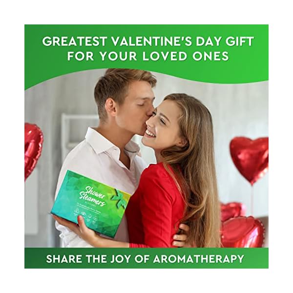 Cleverfy Shower Steamers Aromatherapy Pack of 6 Menthol & Eucalyptus