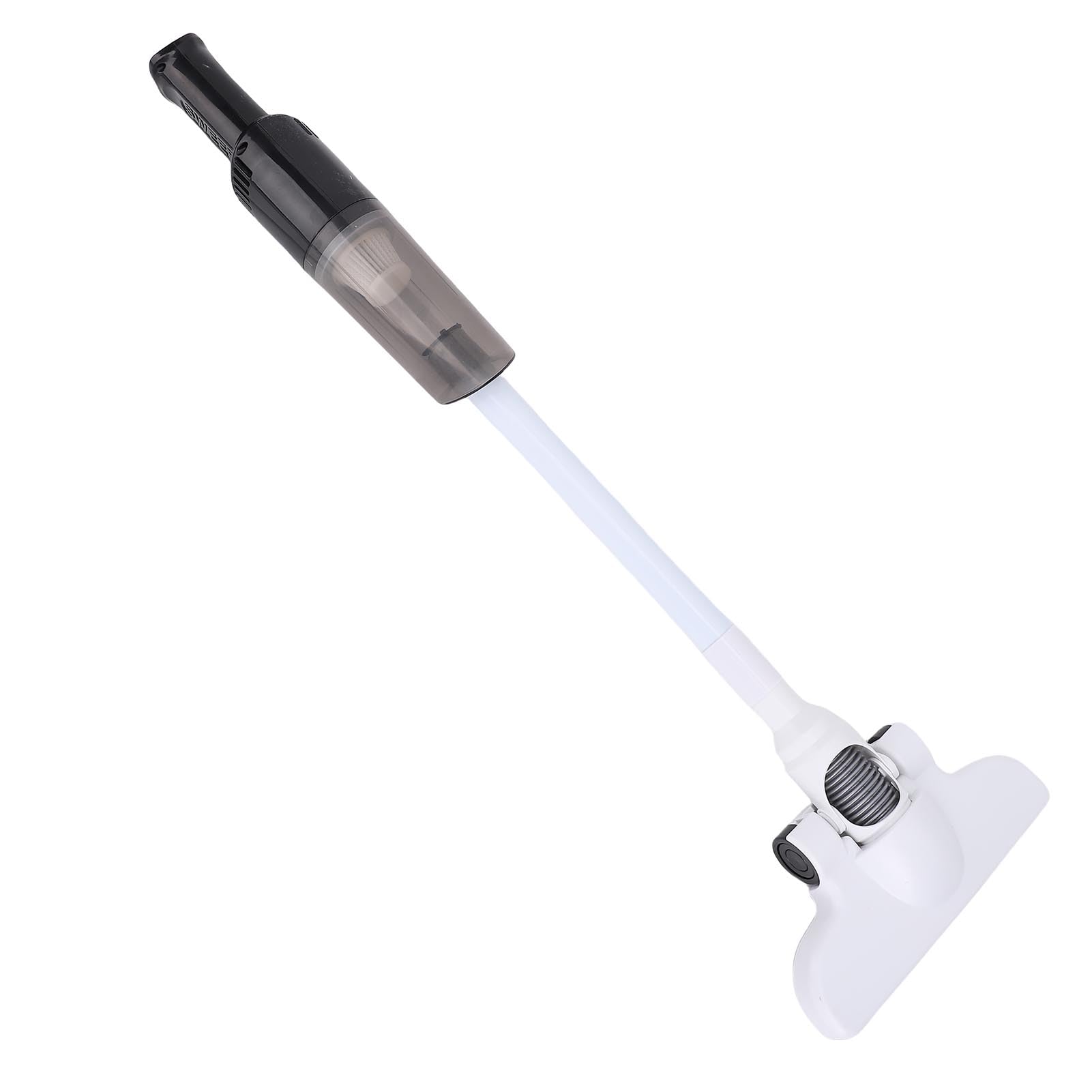 Aspirateur Balai sans Fil avec Aspiration puissante de 120 W (13 800 PA) et Brosse pivotante à 180 °, avec buse 2 en 1 et Tube rallonge, pour sols durs,Tapis,Poils d'animaux