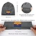 Unisex Fashion Knit Cap Arizona State Flag Cozy Knitted Cuffed Cap Slouchy Beanie Hats Outdoor Winter Warm Beanies