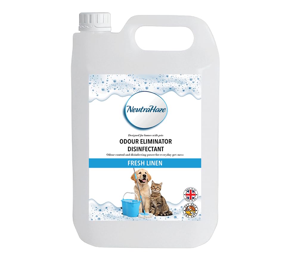 Fresh Linen - NeutraHaze Odour Eliminator & Disinfectant - The Science Of Odour Control (5 Litre)