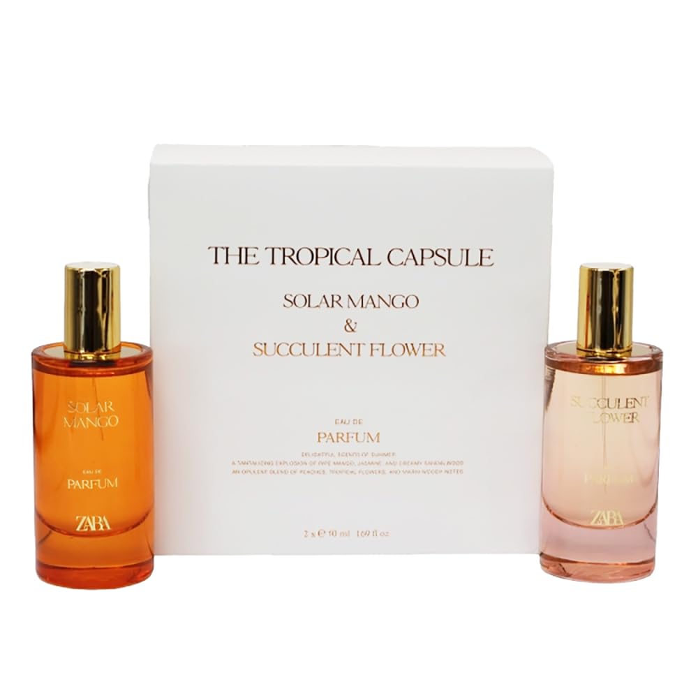 海花セール❣️ 琉球*海花のたね　琉球*プリザモス✴︎ラッキーセット Amazon.com : Zara Solar Mango & Succulent Flower Perfume for Women