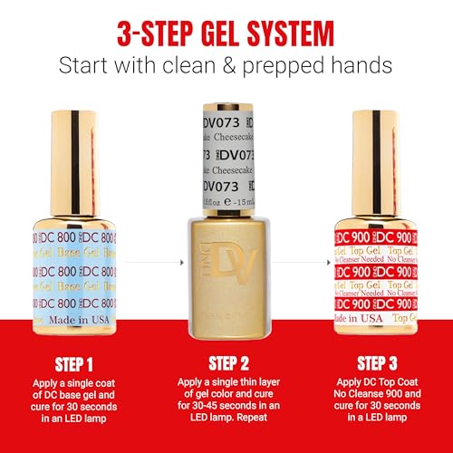 DND Gel Polish Set Coquette Collection 0.5 Fl Oz miniatura 5